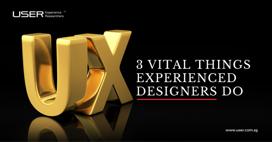 Experienced UX designers hold their value for knowing more things and doing them better.