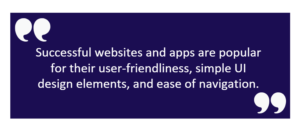 user experience in successful websites and apps