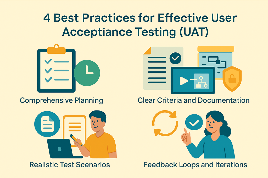 Four Best Practices for Effective User Acceptance Testing